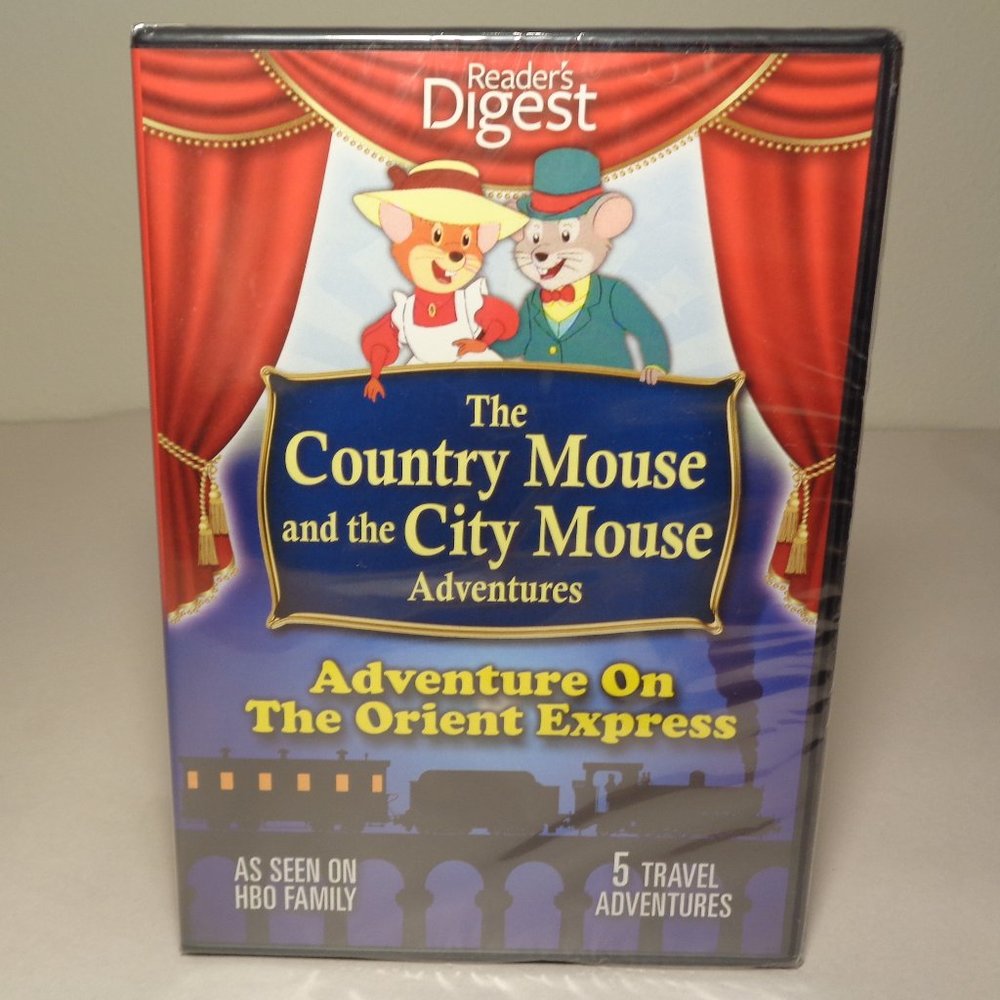 THE COUNTRY MOUSE AND THE CITY MOUSE ADVENTURES New DVD 5 Travel Adventures